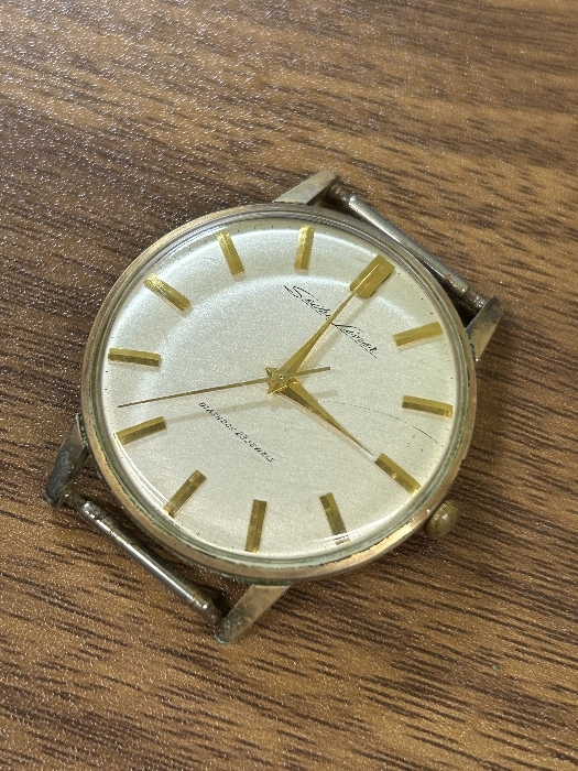 《SEIKO Liner セイコー ライナー ALL GOLD FILLED 》金張り 23石 紳士用 手巻き時計 アナログ ビンテージ 動作未確認 現状品_画像2