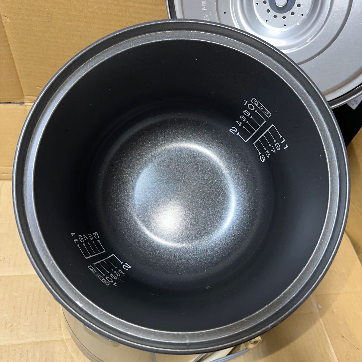 あ-4967）Rinnai リンナイ ガス炊飯器 RR-100VL 2008年製 中古現状品の画像9