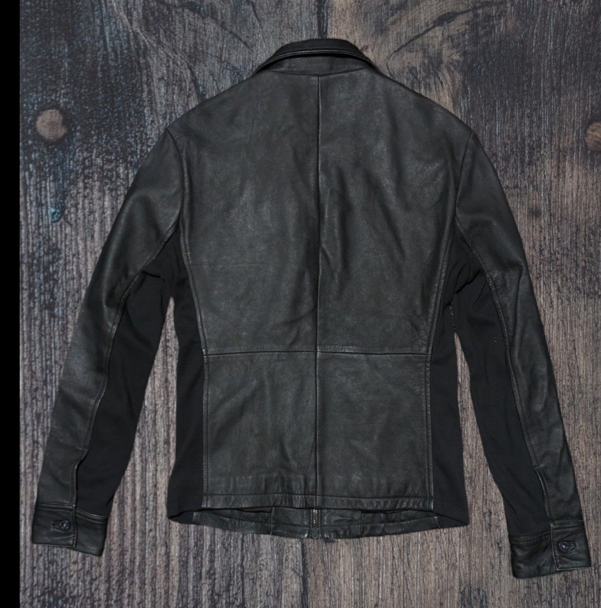NO ID ジンカンパニーLamb Leather Jacketレザージャケット 革 NO ID ジンカンパニーLamb Leather Jacketレザージャケット 革