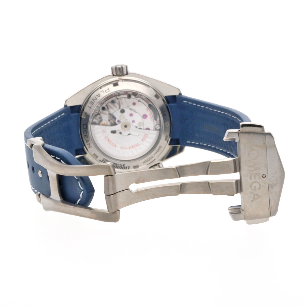 オメガ シーマスター プラネットオーシャン GMT 腕時計 時計 チタン 23292442203001 自動巻き メンズ 1年保証 OMEGA 中古_画像9