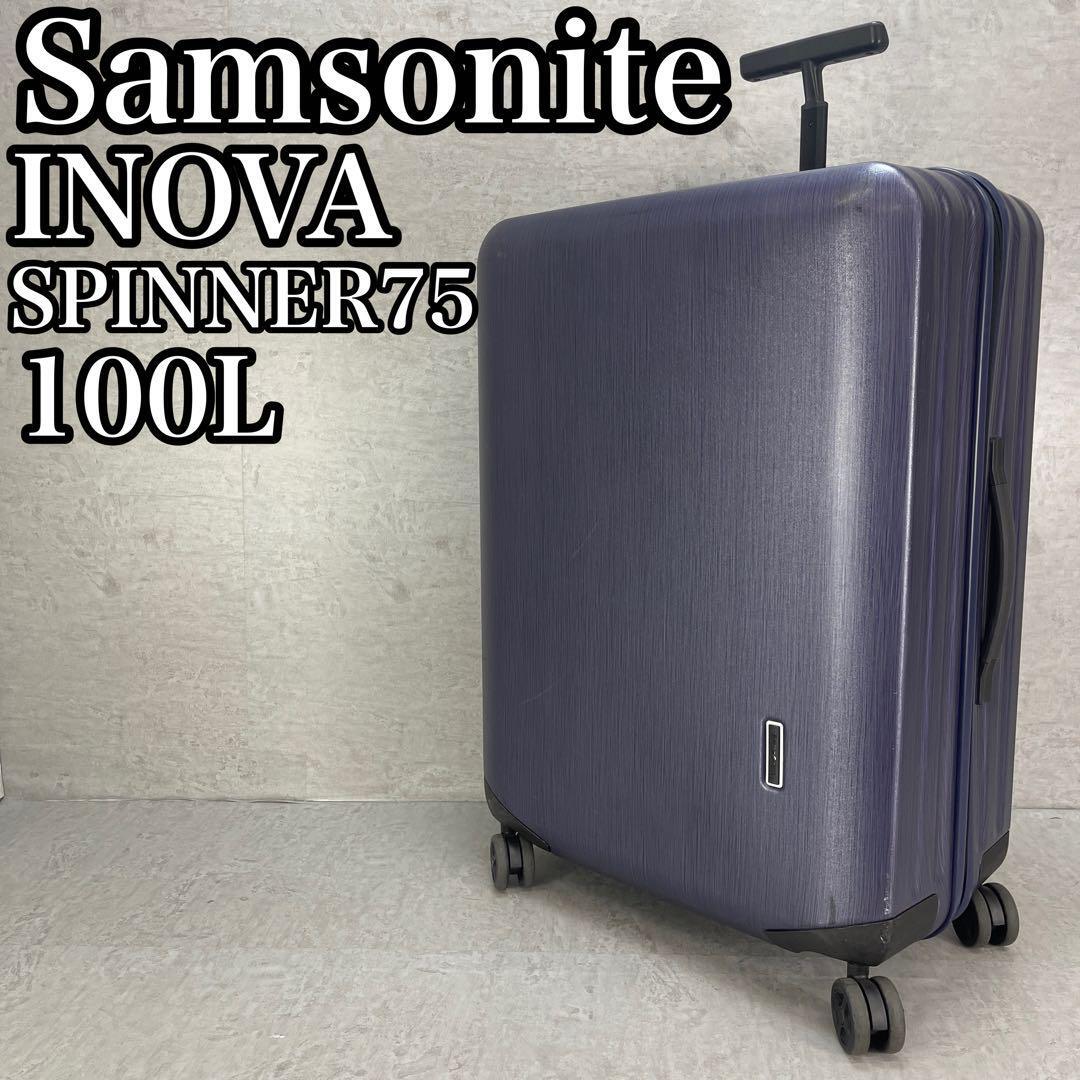  superior article Samsonite Samsonite INOVA INOVAinovaSPINNER75 spinner 75 suitcase carry bag 4 wheel abroad business trip long time period 