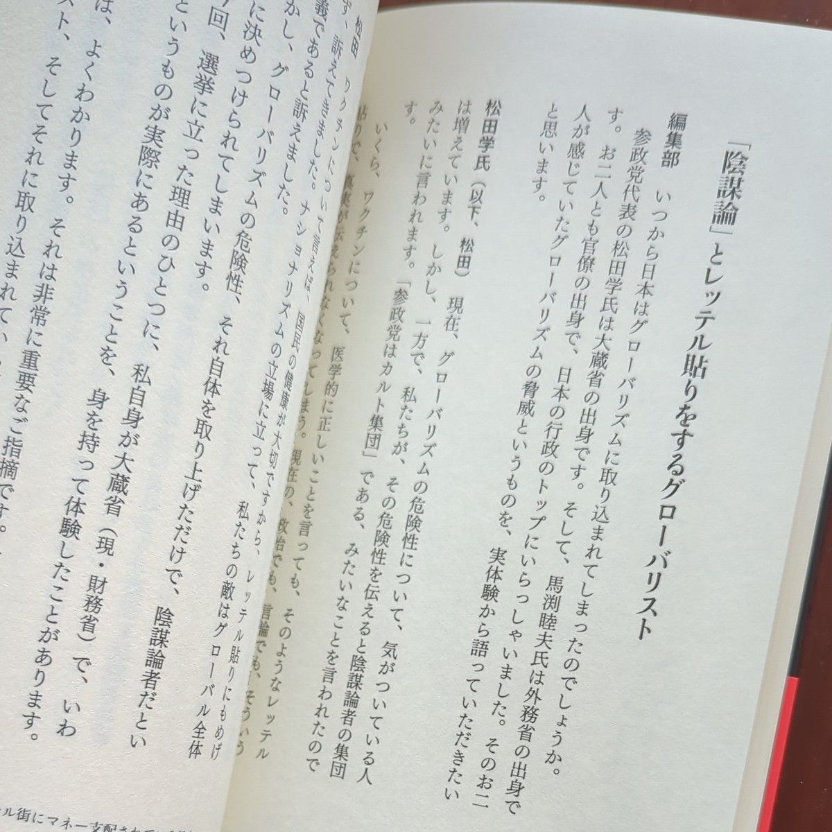 日本を危機に陥れる黒幕の正体 馬渕睦夫／著　松田学／著