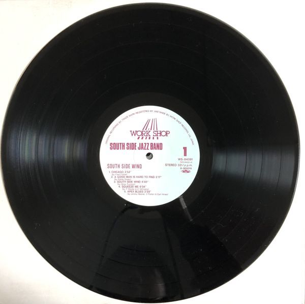 美盤 South Side Jazz Band - South Side Wind / WS-84091 / 1984年 / JPN / Dixieland_画像3