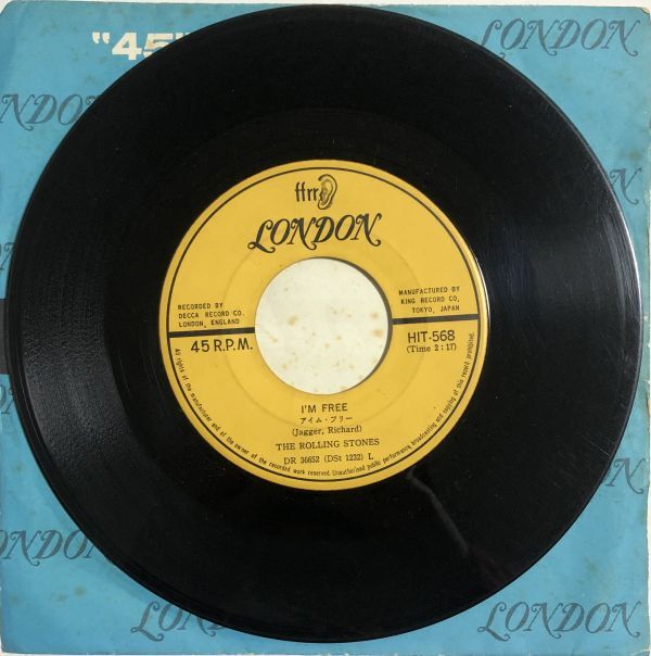 EP The Rolling Stones - Get Off Of My Cloud / London Records / HIT-568 / 1965年 / JPN_画像2