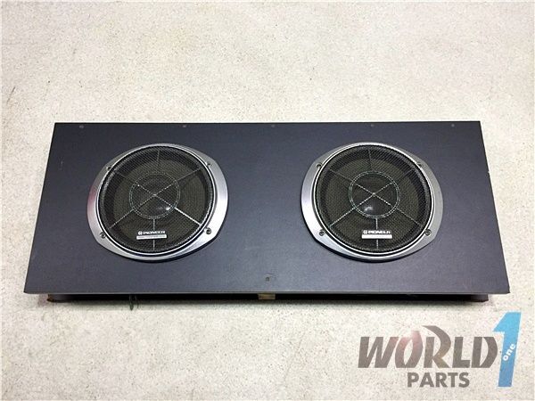 Pioneer パイオニア TS-W203 スピーカー 2個セット ボード付き 電装品 ウーファー 当時物_画像1