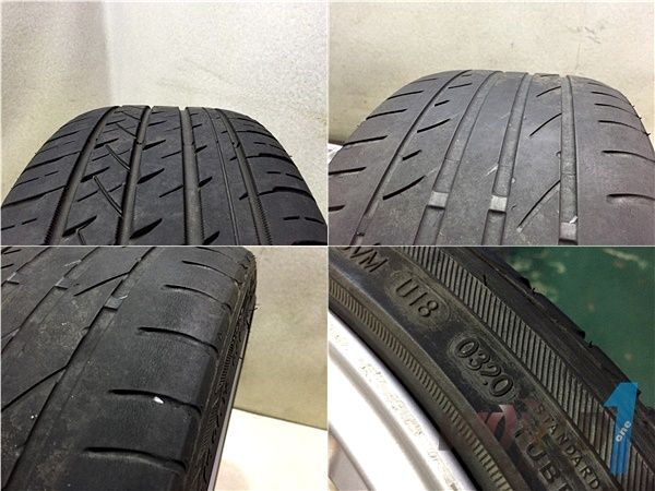 BBS GERMANY CS 18インチホイール 4本セット 7.5J +48mm PCD100 5穴 ZVW30 プリウスで使用 ZN6 ZN8 86 ZC6 ZD8 ドイツ製 ジャーマニーの画像7