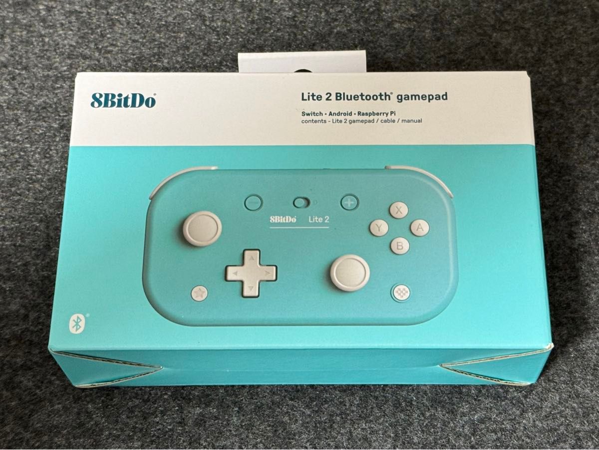 8BitDo Lite 2 ターコイズ　Bluetoothゲームパッド ゲームコントローラー