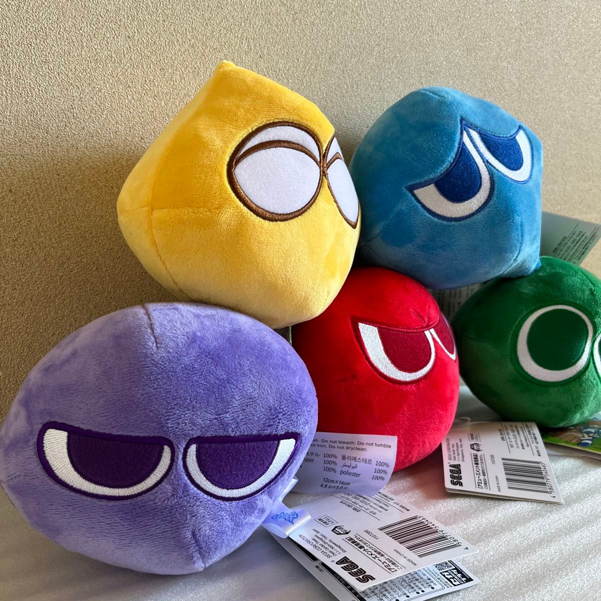 ぷよぷよ ミニクッション 5種セット ぬいぐるみ|Yahoo!フリマ ぷよぷよ ミニクッション 5種セット ぬいぐるみ|Yahoo!フリマ
