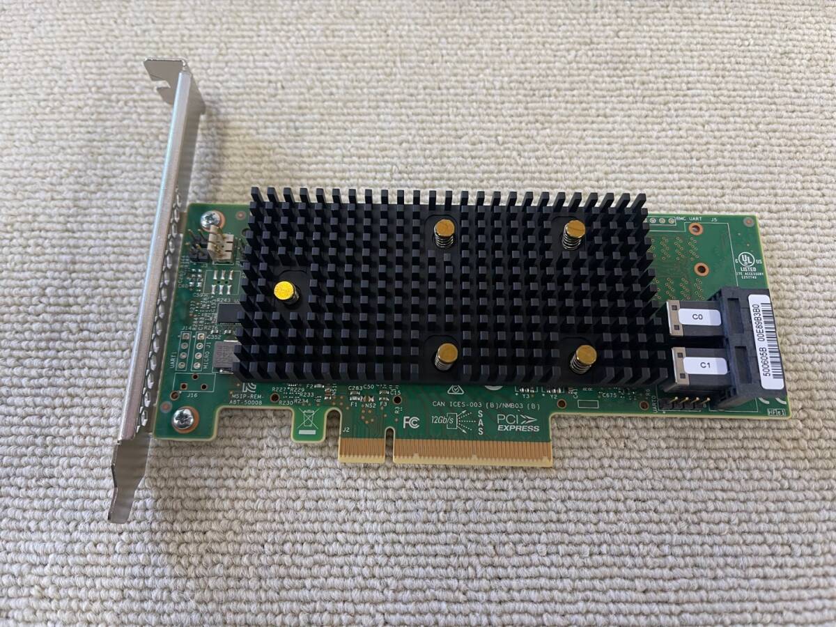 デル Dell YW3J6 LSI 9440-8i SAS/SATA/NVME 12Gb Raid Controller Full Height Long Profile