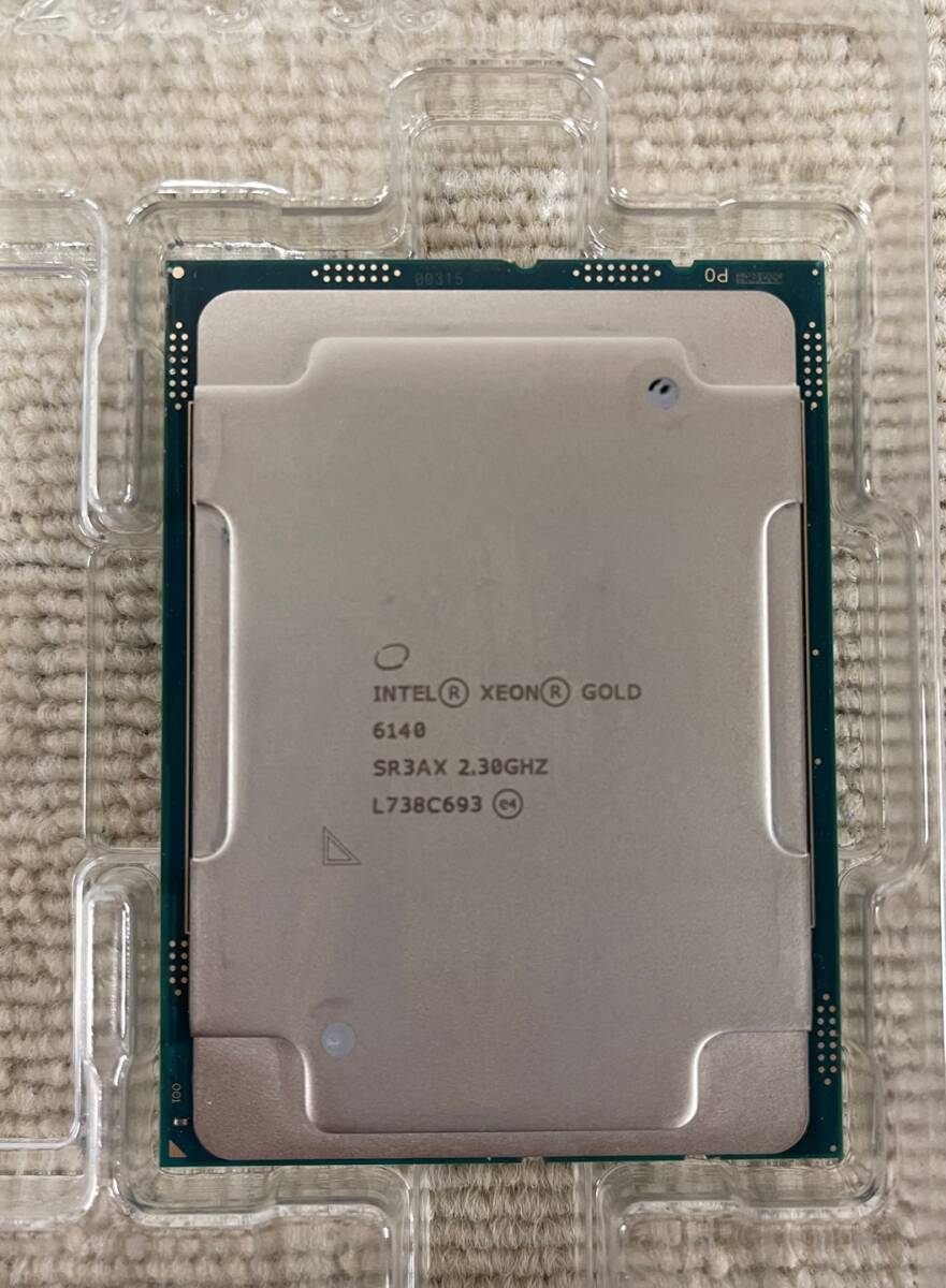 Intel Xeon Gold 6140 18Core 2.30GHz SR3AX 24.75MB 140W CPU Processor_画像1