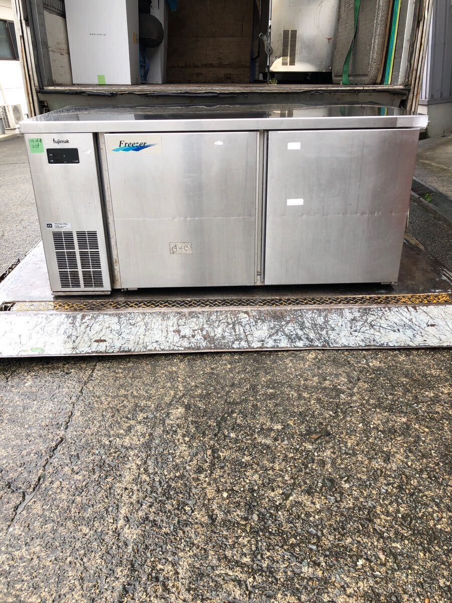 FUJIMAK 冷凍冷蔵コールドテーブル フジマック FRT1575FK 幅1500×奥行750×高さ800 2016年製