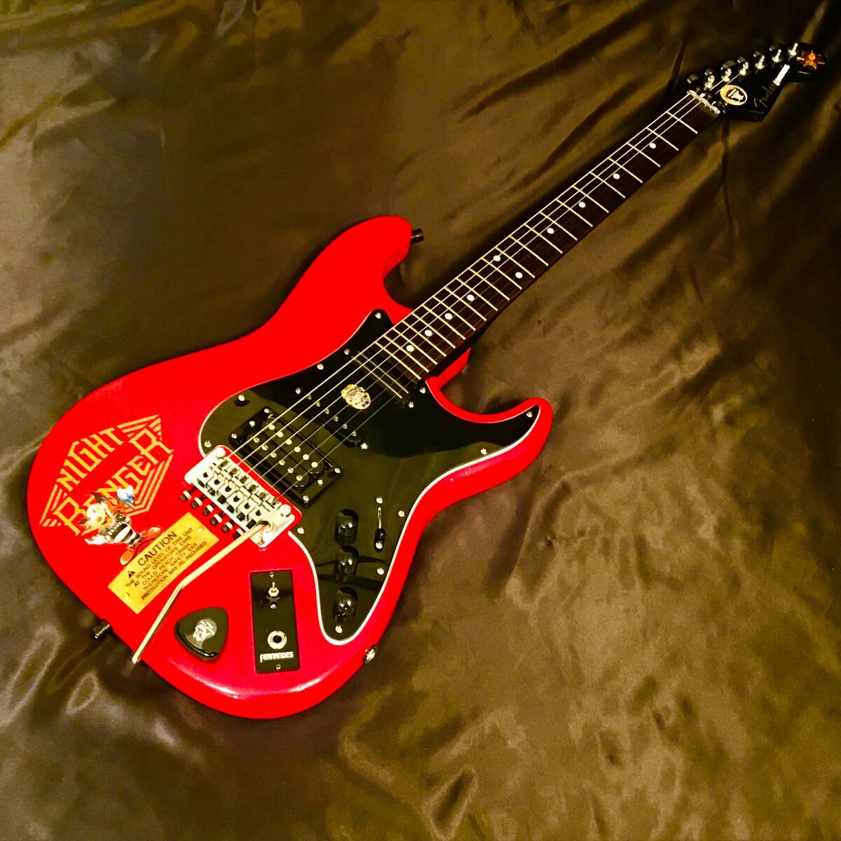 ◆ サブ機! Brad Gillis Style Strato FERNANDES FUNCTION ブラッドギルス 未使用品ピックアップX3点 ブースター搭載 ナイトレンジャー ◆の画像4