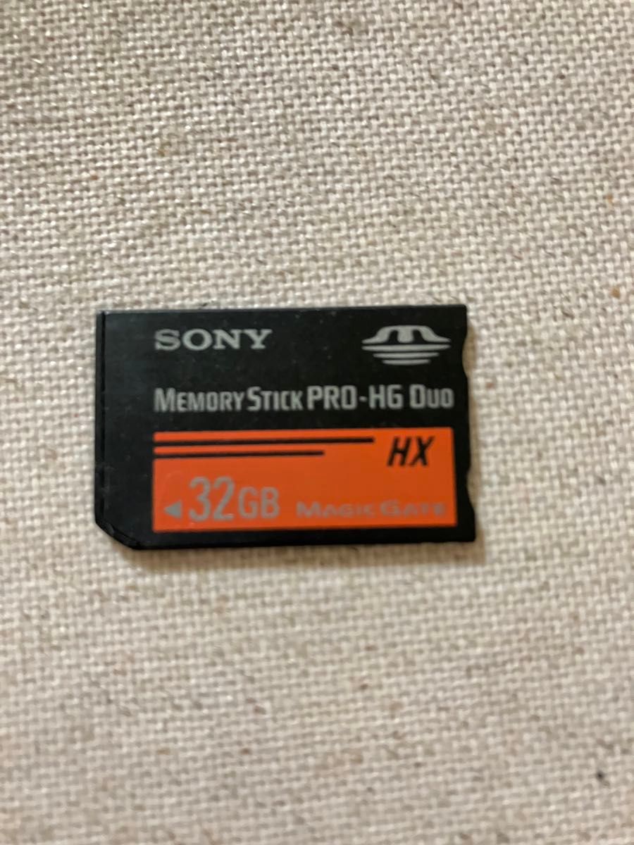 SONY 32GB MEMORY STICK PRO-HG Duo HX 