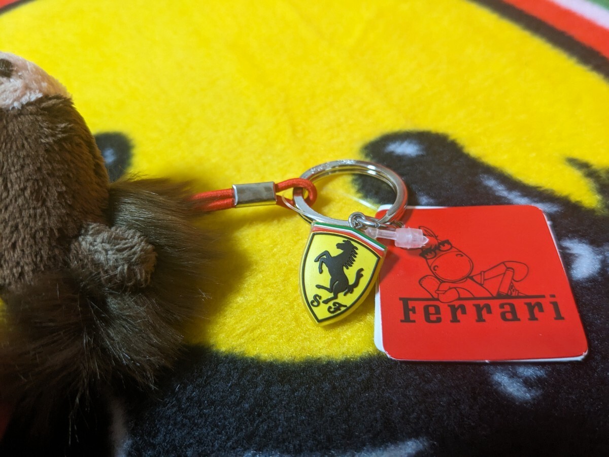 ★新品未使用!! フェラーリ NICI キーホルダー ぬいぐるみ キーリング Ferrari F355 360 F430 458 488 F8 F12 812 599 ★の画像4