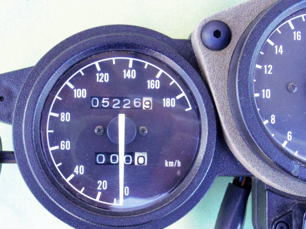 ヤマハ TZR250 後方排気 スピードメーター 3MAの画像3