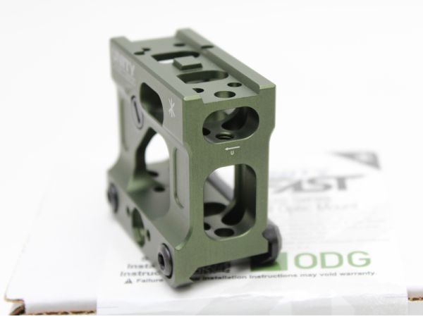 Unity Tactical FAST Micro Optic Mount■OD Green■エイムポイント マイクロ用マウントの画像4