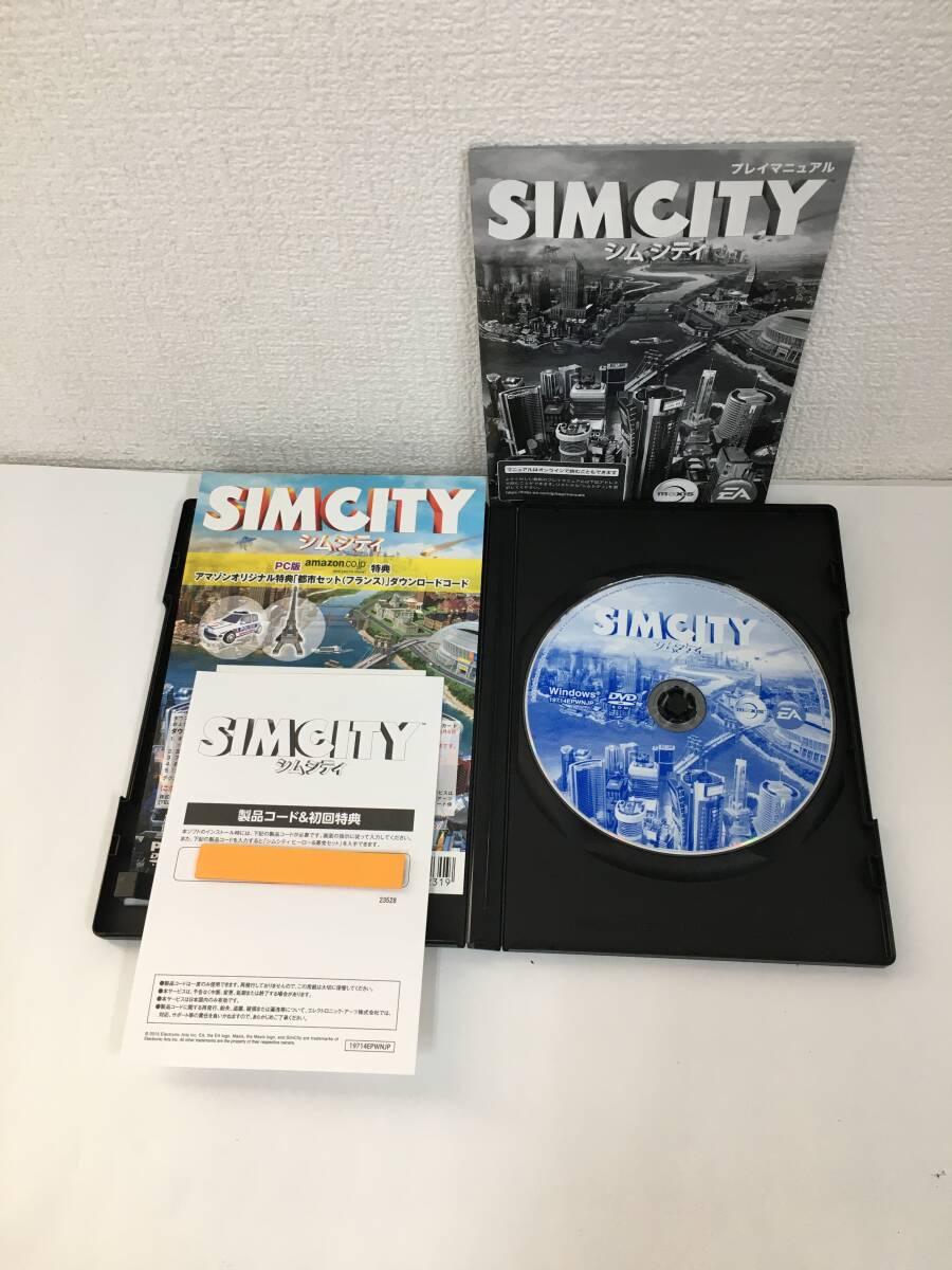 **F107 Windows Sim City SIMCITY + Sim City 3000 + Sim City 4 Deluxe 3 шт. комплект **