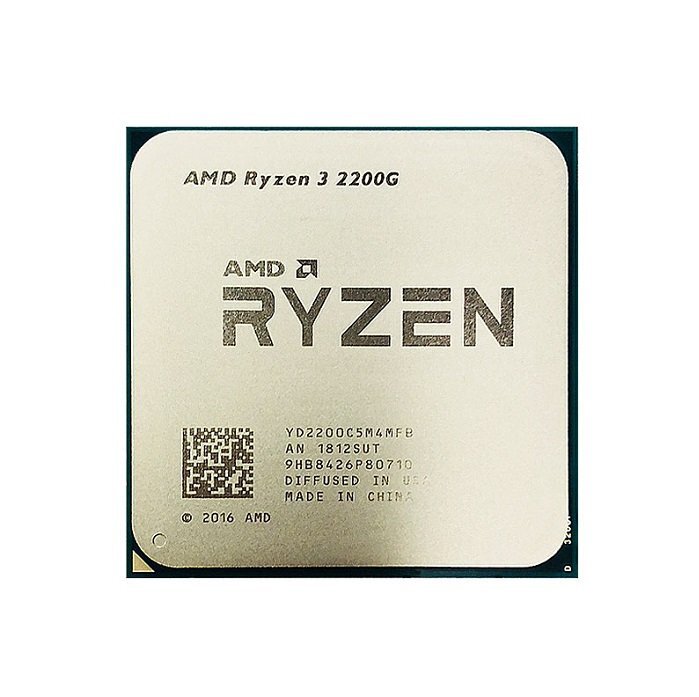 動作品★ AMD Ryzen 3 2200G 3.5GHz YD2200C5M4MFB AMD CPU 送料無料_画像1