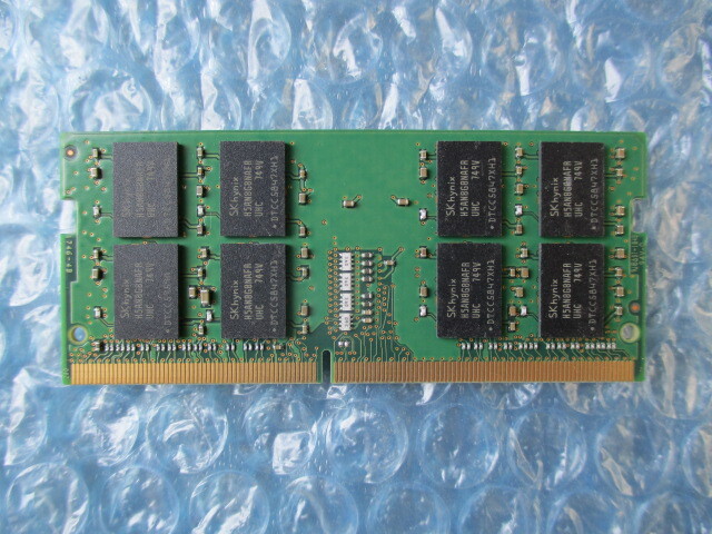 SKhynix 16GB×1枚 DDR4 PC4-2400T-SE1-11 中古動作品 ノートPC用 メモリ【NM-215】_画像2