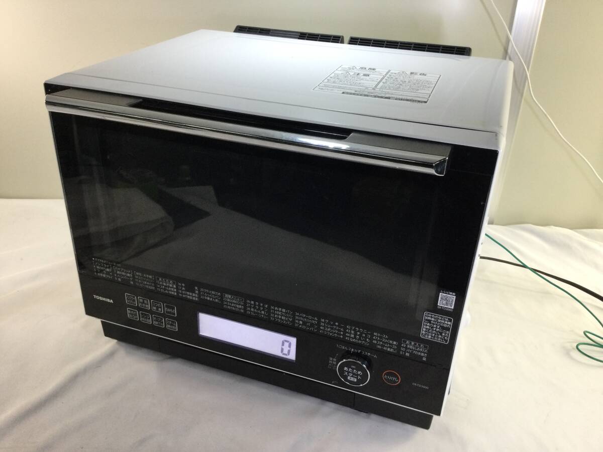 [27]TOSHIBA microwave oven microwave oven stone kiln dome ER-TD3000 Toshiba 2020 year made secondhand goods 