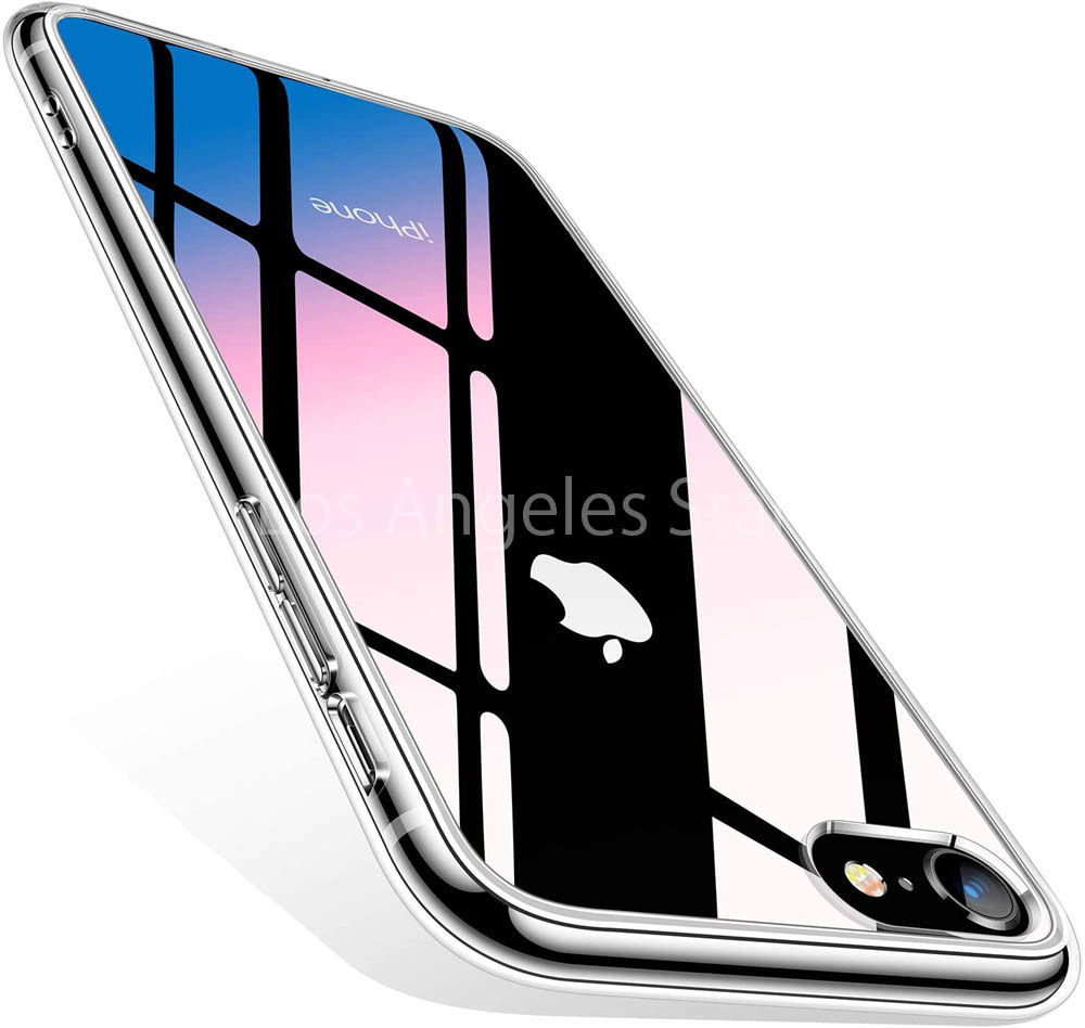 iPhone8 ケース アイフォーン8 アイフォン8 アイホン8 クリアケース ガラス 背面 強化ガラス TPUバンパー カバー 薄型 一体型 の画像1