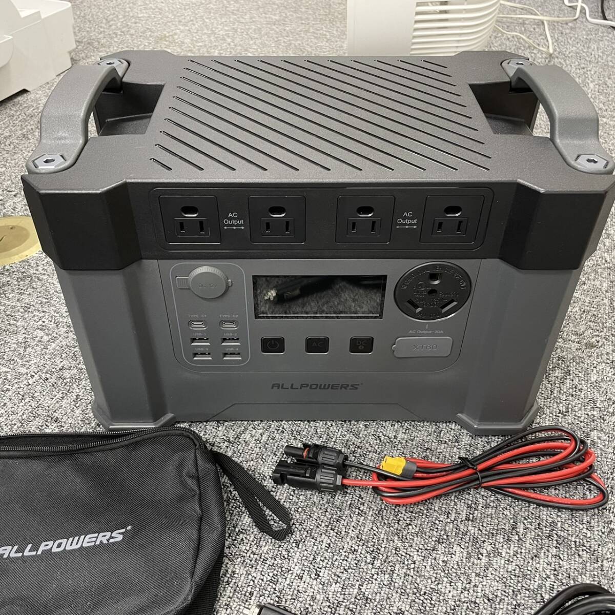 ALLPOWERS S2000PRO ポータブル電源(1500Wh/2400W)_画像1