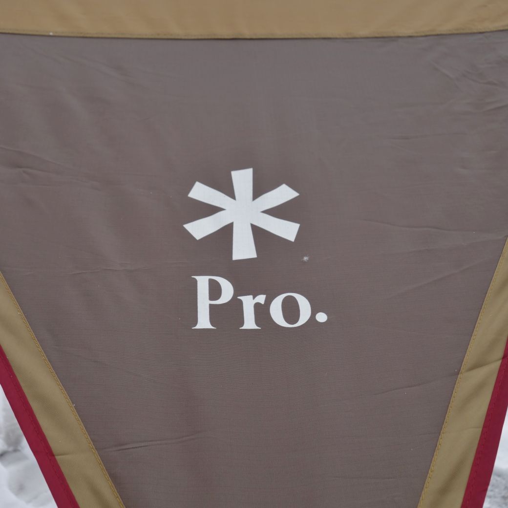 スノーピーク snowpeak 50周年記念 リップウィングタープシールドPro 限定品100張 TP-425 ポール付 キャンプ アウトドア cf03om-rk26y05200_画像6