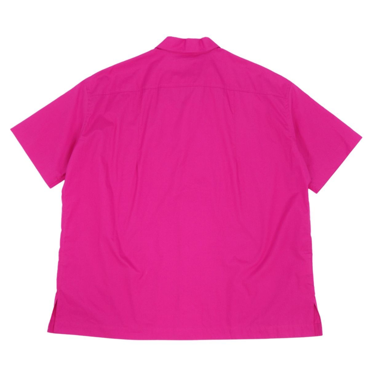  прекрасный товар Marni MARNI рубашка открытый цвет рубашка bo- кольцо рубашка . воротник рубашка 21SS короткий рукав Logo вышивка tops мужской 40 cf03mo-rm05f09094
