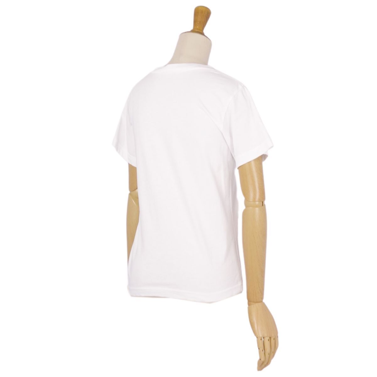  beautiful goods Balenciaga BALENCIAGA T-shirt cut and sewn short sleeves Short sleeve Logo tops lady's S white cf03oe-rm11f09274