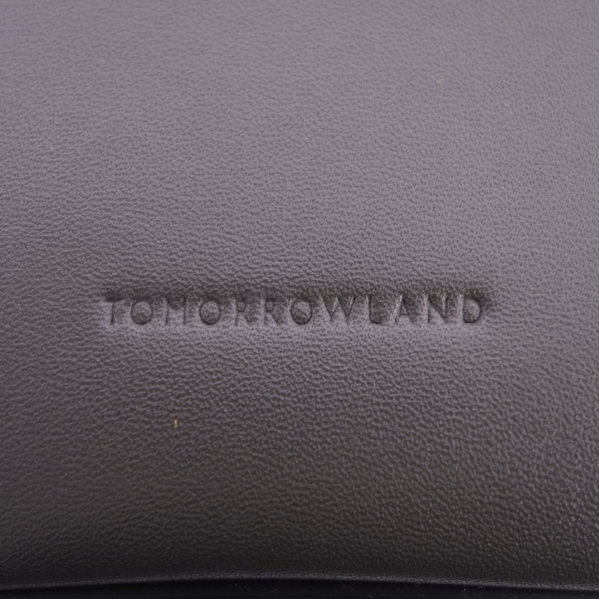 美品 トゥモローランド TOMORROWLAND バッグ ハンドバッグ トートバッグ カーフレザー ロゴ カバン レディース グレー cf03dr-rm05f09366_画像9