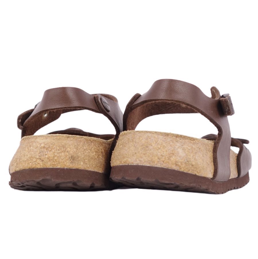 ビルケンシュトック BIRKENSTOCK サンダル TATAMI ストラップ レザー コルク メンズ 39(25.5cm相当) ブラウン cf03on-rm04c14726_画像5