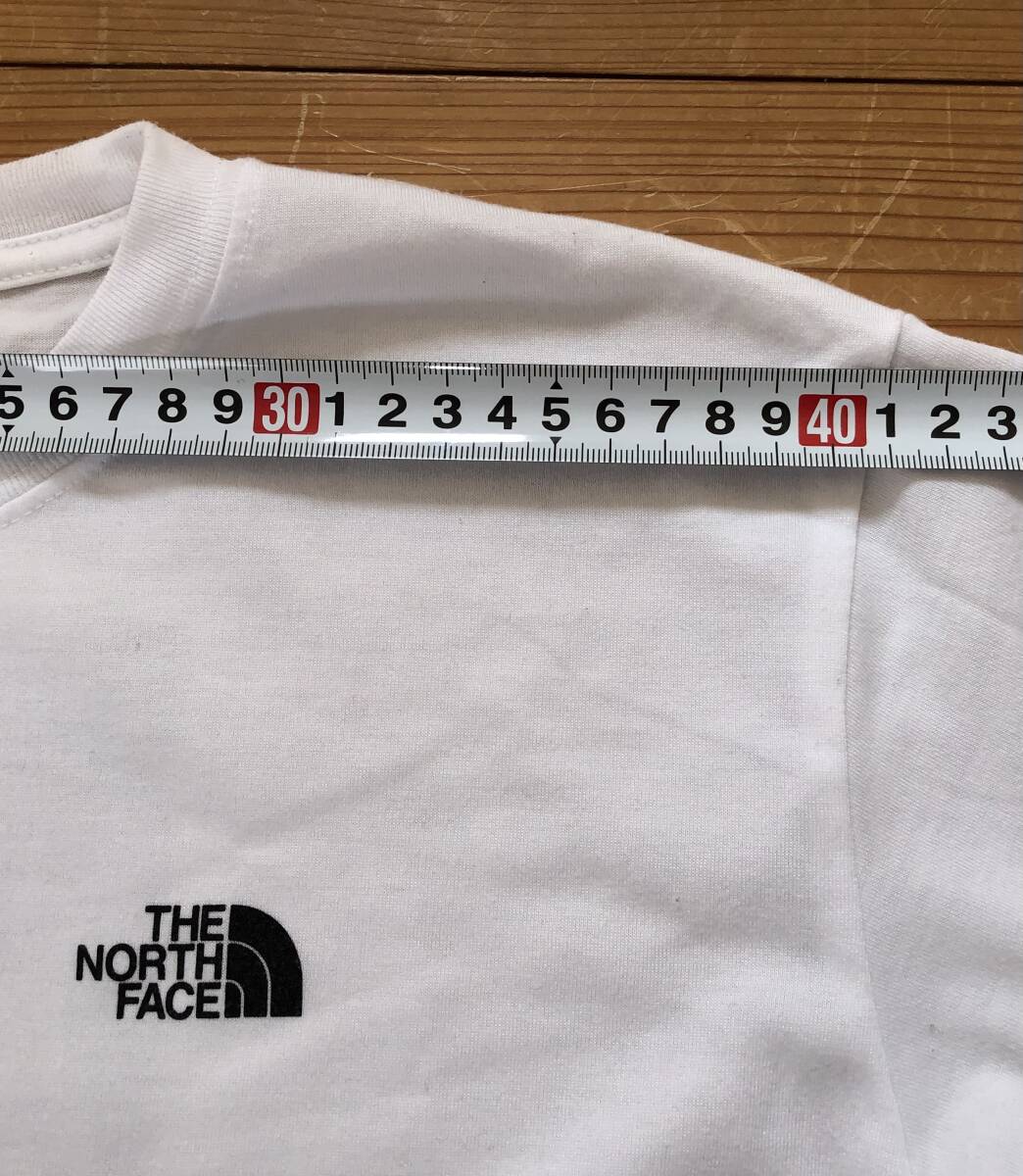 ★THE NORTH FACE/ノースフェイス 長袖Tシャツ ロンT 白/ホワイト Lサイズ_画像5