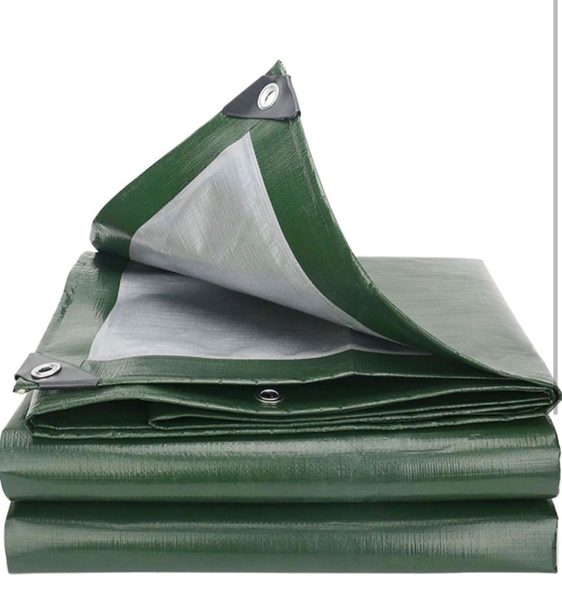 キャンプ用防雨ターポリングロメット レジャーシート 防水シートテントプール屋外キャンプ 緑色