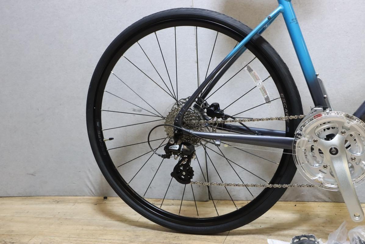 ■GIANT ジャイアント ESCAPE R DISC クロスバイク SHIMANO 3X8SサイズS 2022年モデル 未走行車_画像5