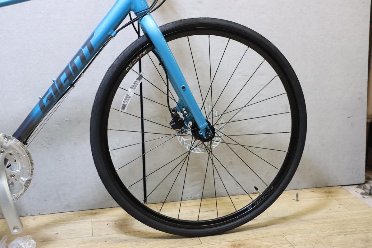 ■GIANT ジャイアント ESCAPE R DISC クロスバイク SHIMANO 3X8SサイズS 2022年モデル 未走行車_画像4