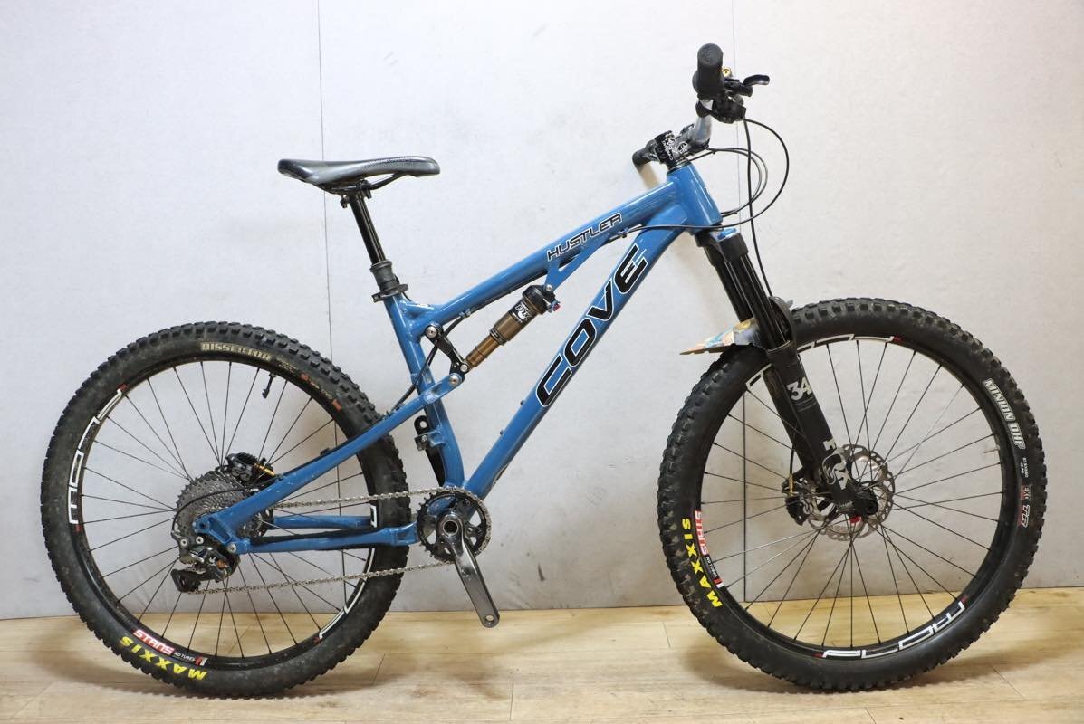 ■cove コーヴ hustler 27.5 フルサス MTB SHIMANO XTR M9000 MIX 1X11S サイズS 2017年モデル 美品_画像1