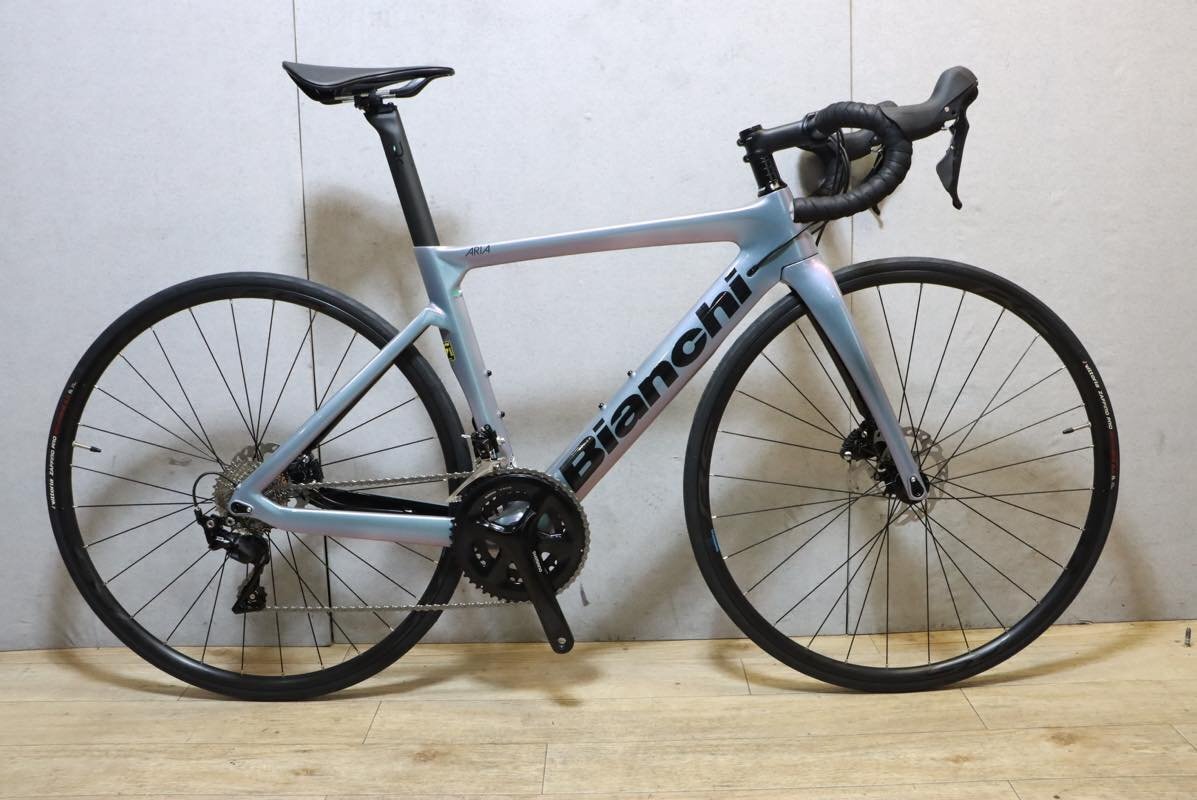 ■Bianchi ビアンキ ARIA DISC フルカーボン SHIMANO 105 R7020 2X11S サイズ47 2022年モデル 新品並_画像1