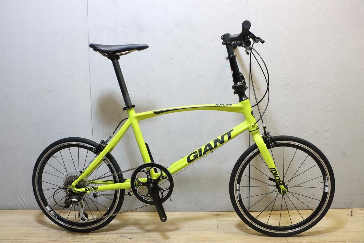 ■GIANT ジャイアント IDIOM2 20インチミニベロ SHIMANO 1X8S サイズM 2016年モデル 美品の画像1