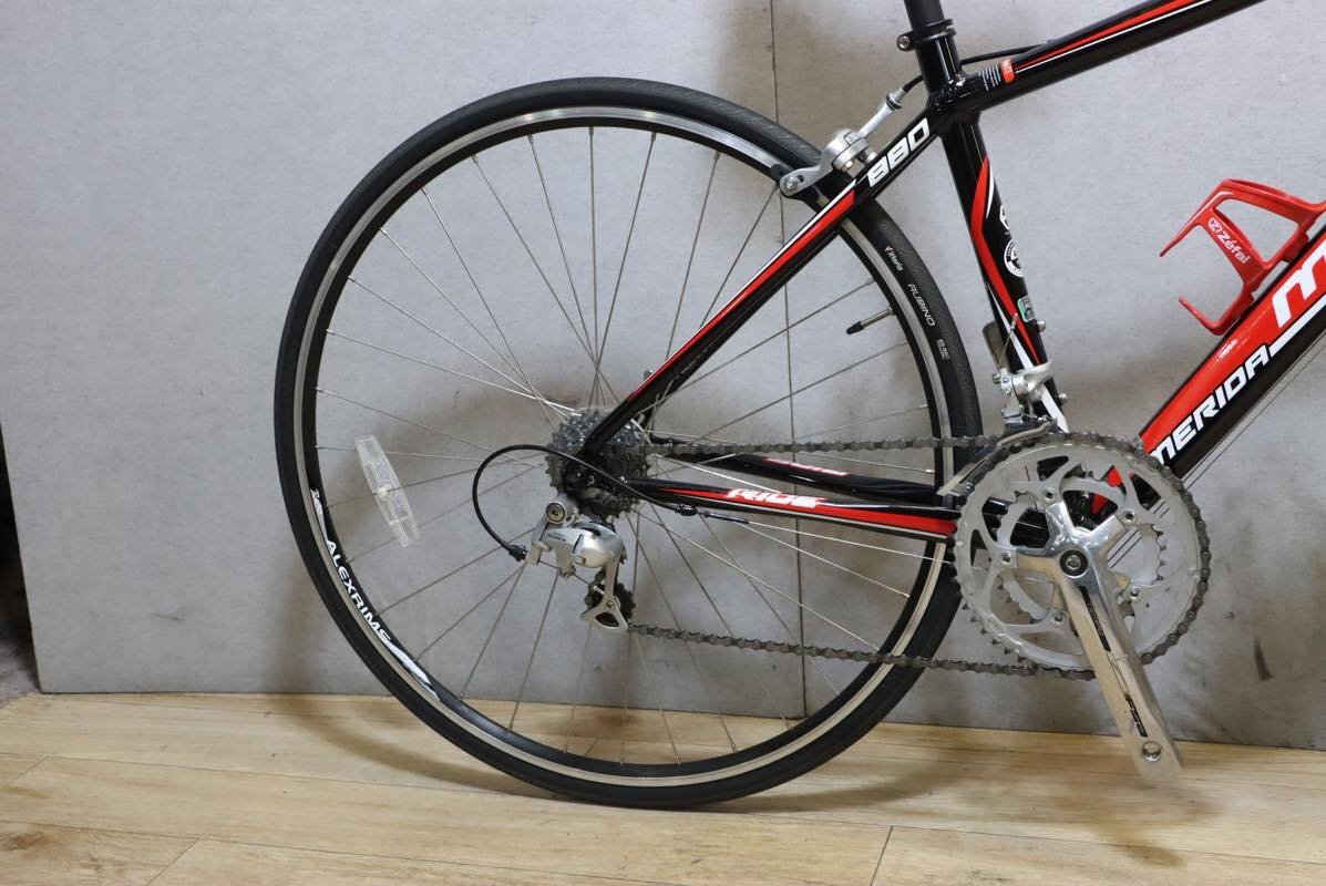 ■MERIDA メリダ RIDE 880 エントリーロード SHIMANO 2300 SORA MIX 2X8S サイズ44 2012年モデル 美品の画像4