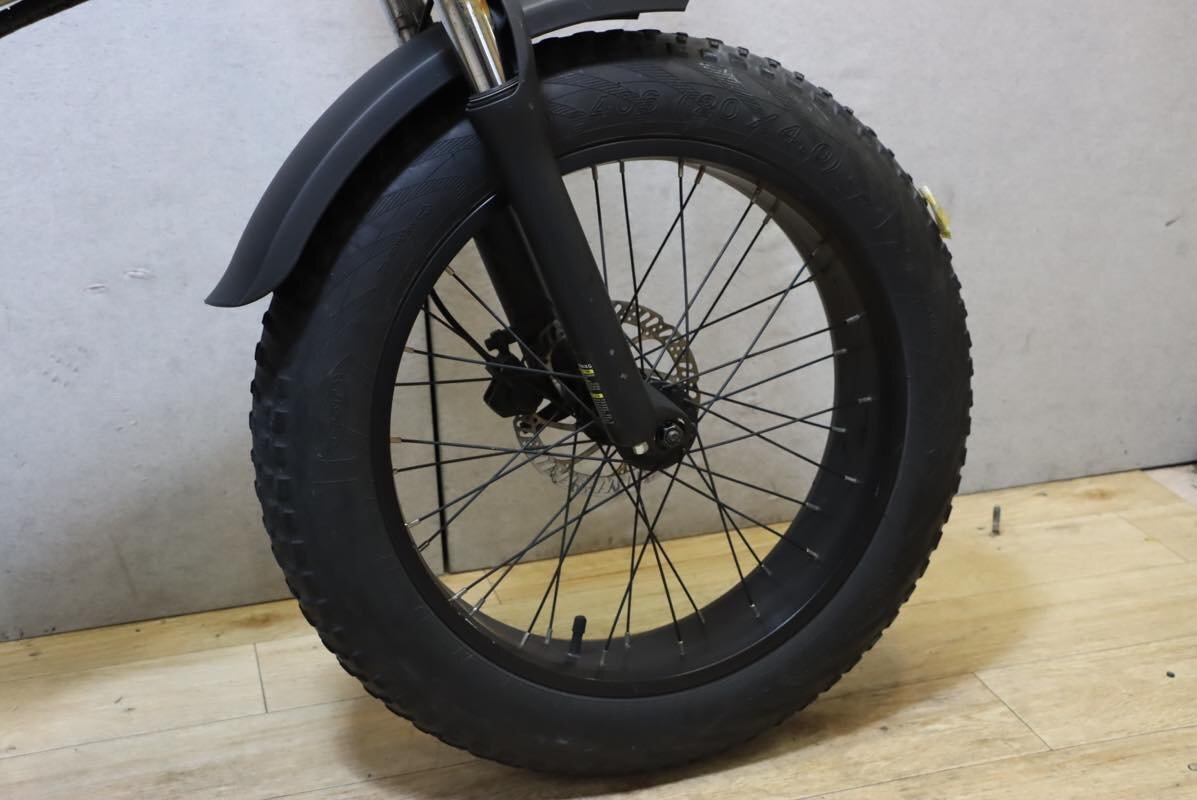 引取歓迎■MATE BIKE メイトバイク MATE X 250 電動自転車 20インチ折畳 SHIMANO 1X8S 2022年モデル 美品の画像4