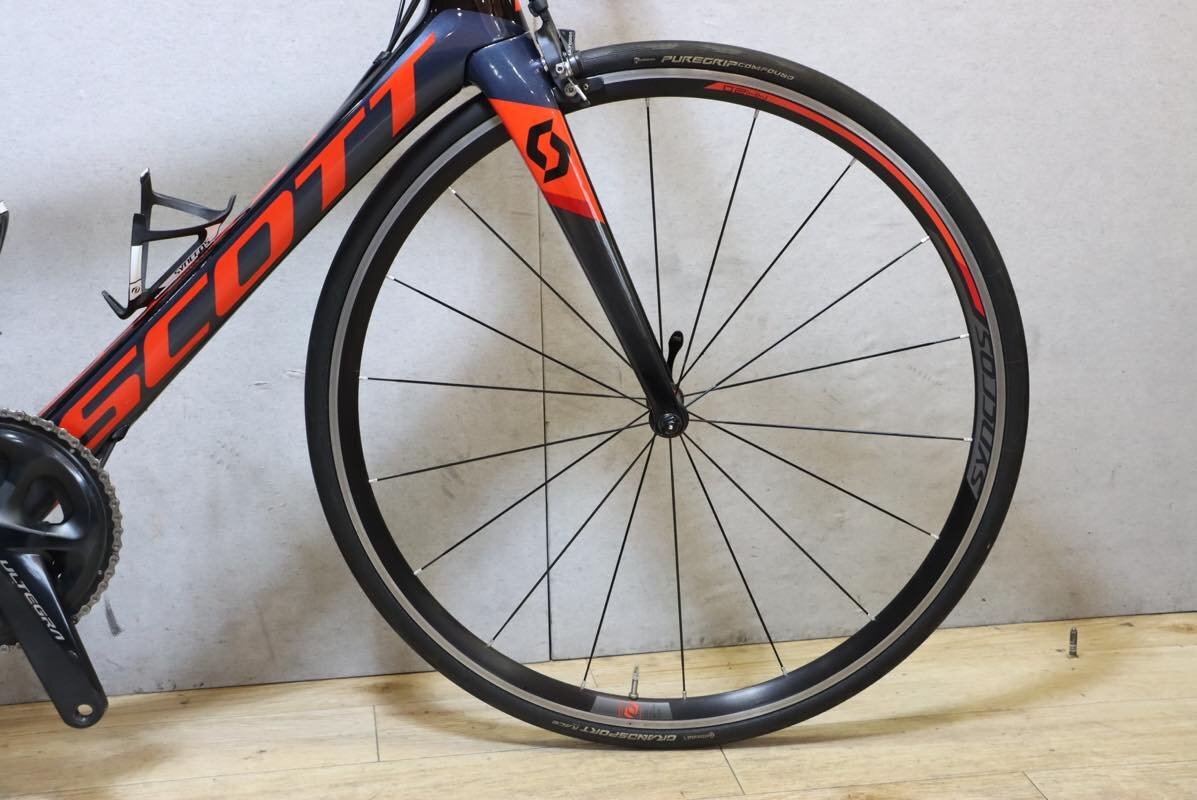 ビッグサイズ!!■SCOTT スコット FOIL20 フルカーボン SHIMANO ULTEGRA R8000 2X11S サイズXL 2018年モデル 美品_画像3