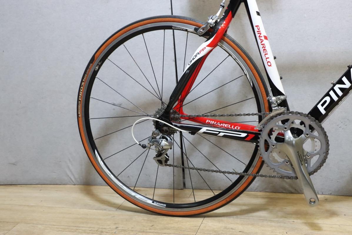 ■PINARELLO ピナレロ FP1 フルカーボン SHIMANO TIAGRA 4500 2X10S サイズ500 2011年モデル 美品の画像4