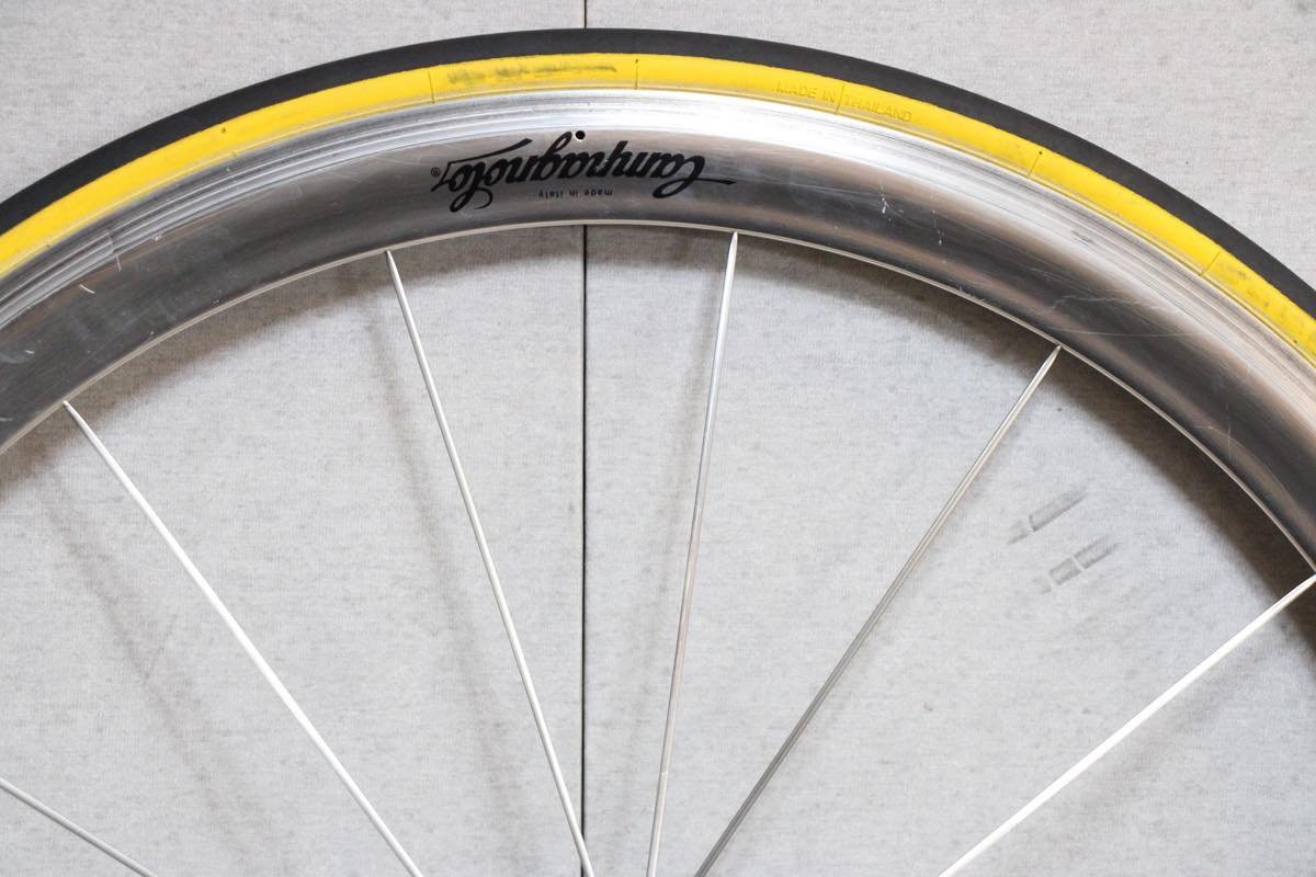 冬ギフト セ Yahoo!オークション - 超希少 銀シャマ Campagnolo 27インチ、700C