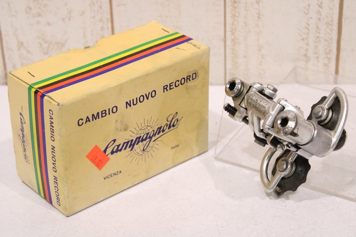 大特価 イラスト ☆Campagnolo カンパニョーロ 5/6s RECORD NUOVO ビンテージ リアディレイラー