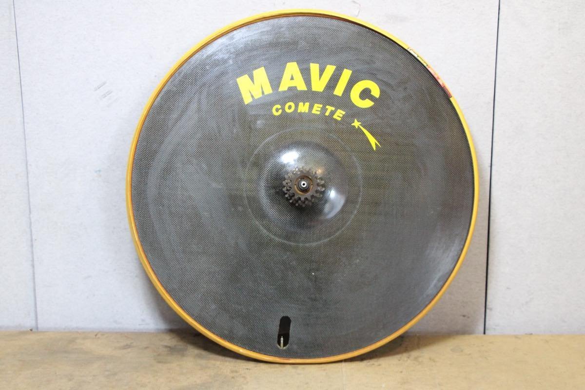 値下げ!超希少! ○MAVIC マビック COMETE ROAD チューブラー ボスフリー カーボンディスクホイール リアのみ 美品