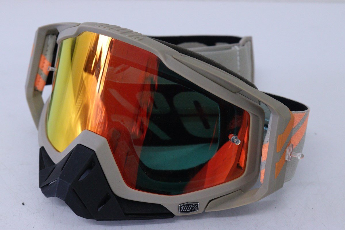 *100% one hand red goggle beautiful goods 