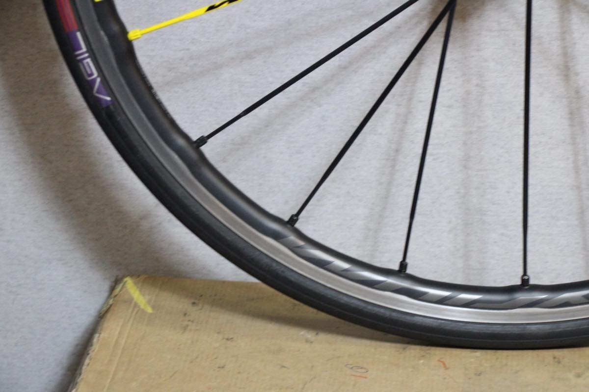 値下げ!○MAVIC マビック KSYRIUM PRO UST RIM シマノフリー 11s対応 チューブレス ホイールセット 美品_画像7