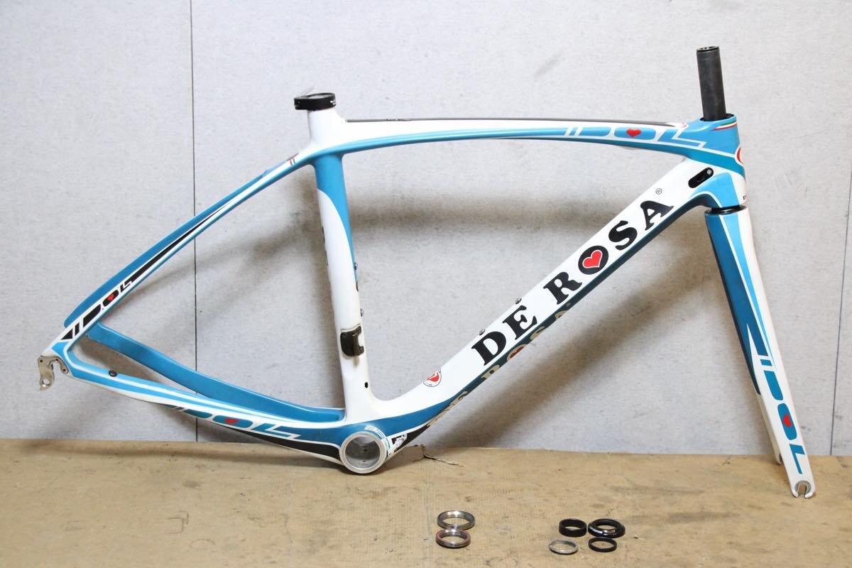 □DE ROSA デローザ IDOL カーボンフレーム 2014年 47sizeの画像1