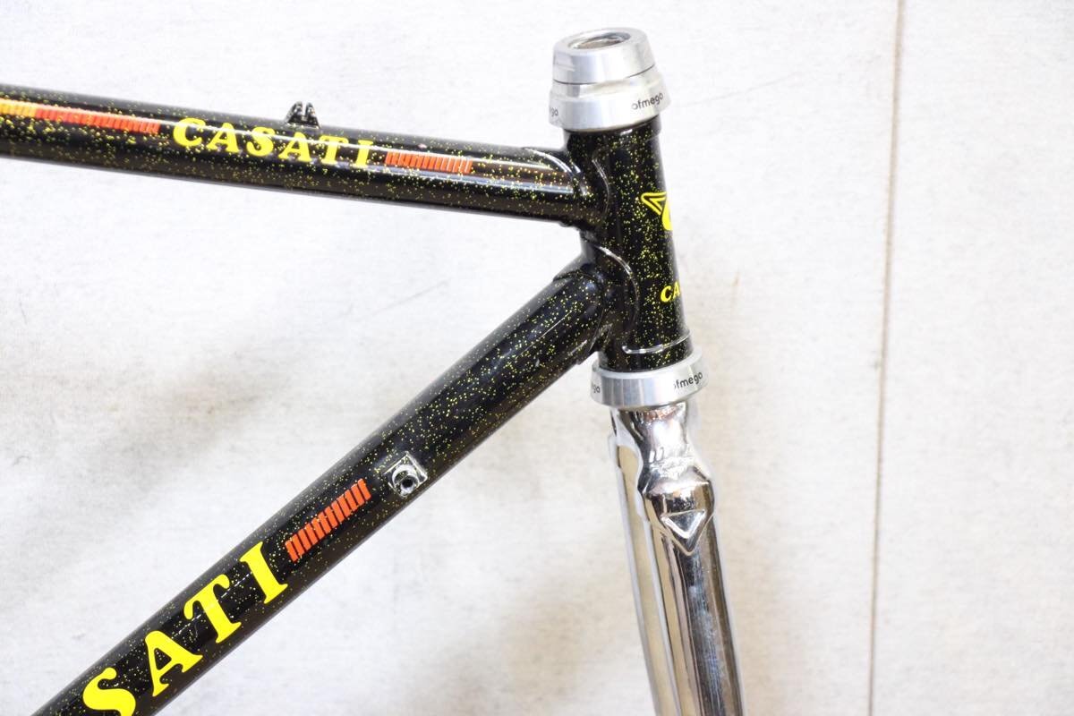 □CASATI カザーティ MONZA COLUMBUS CROMOR クロモリフレーム ofmegaヘッドセット 500mm(C-T)の画像4