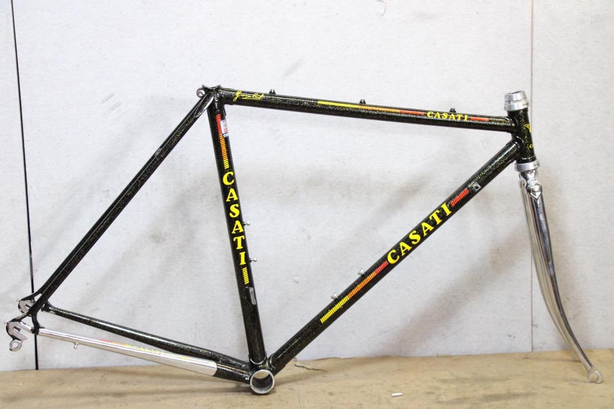 □CASATI カザーティ MONZA COLUMBUS CROMOR クロモリフレーム ofmegaヘッドセット 500mm(C-T)の画像1